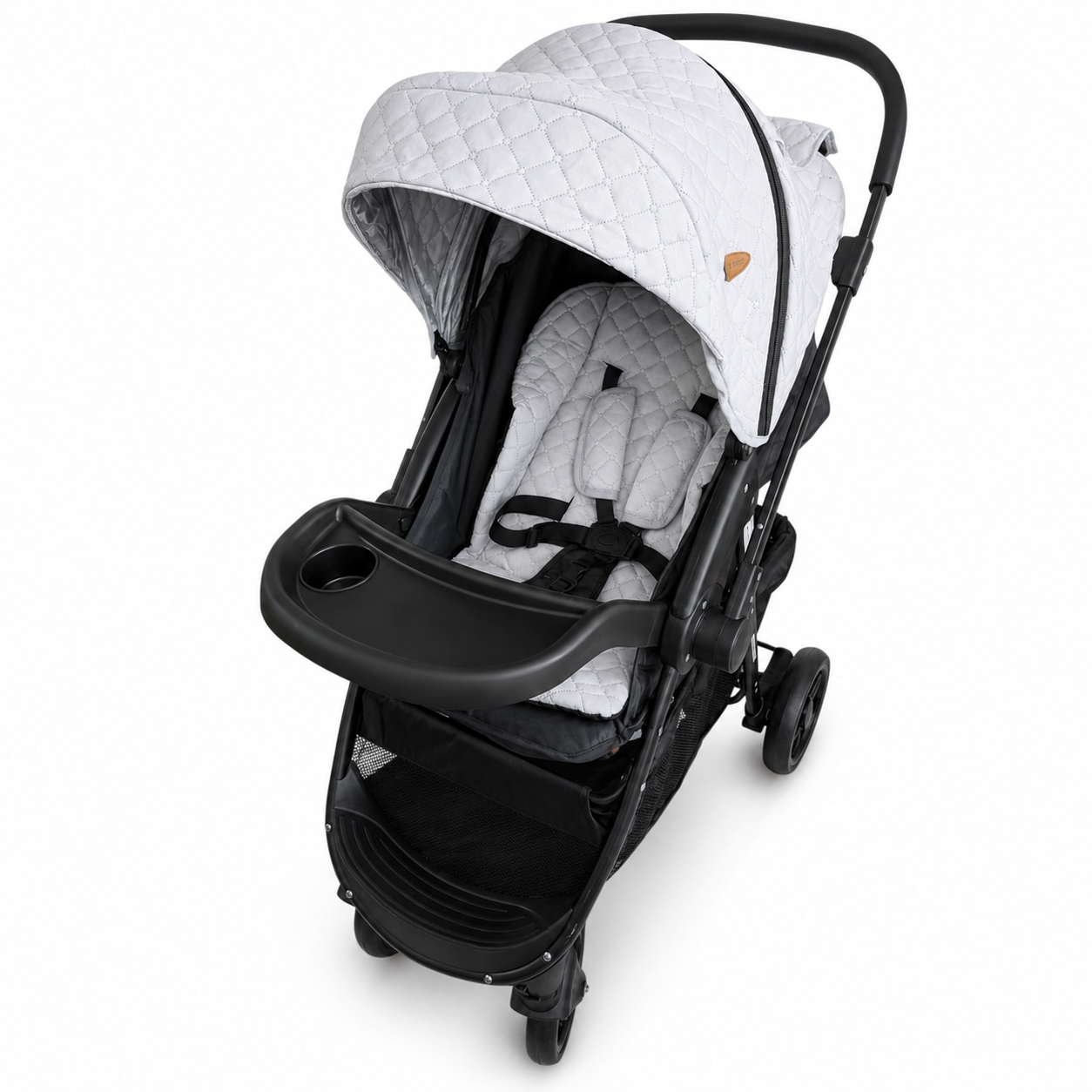 Coche para bebé gris claro KF01